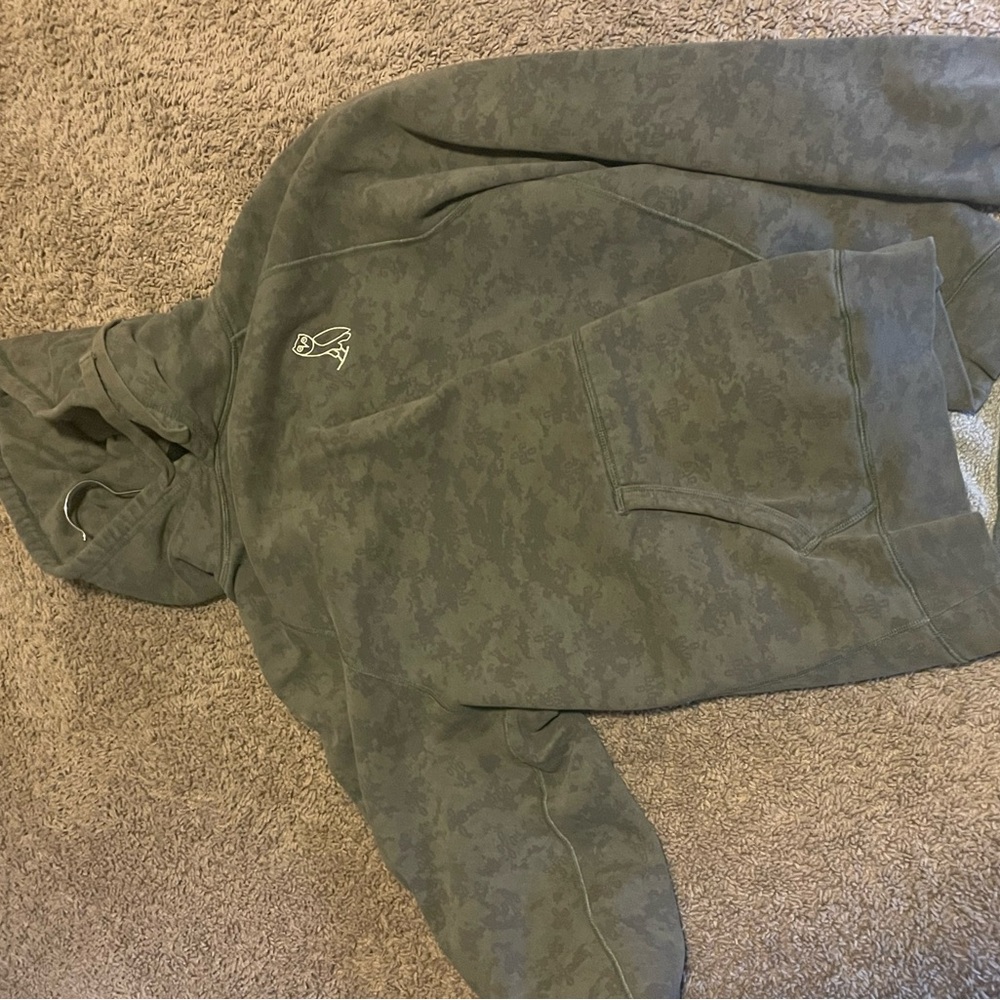October's Very Own Green Camo Hoodie